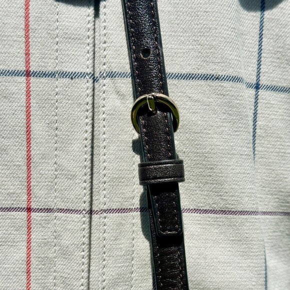 COACH Madison Swing Pack Cross-Body Small Zebra Brown Multi 50506 - Picture 6 of 12